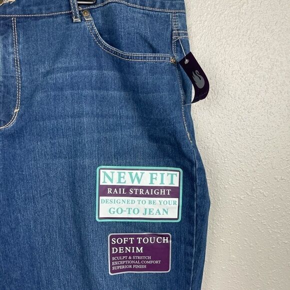 NWT Gloria Vanderbilt Women’s Jeans Size 20W - Picture 2 of 8